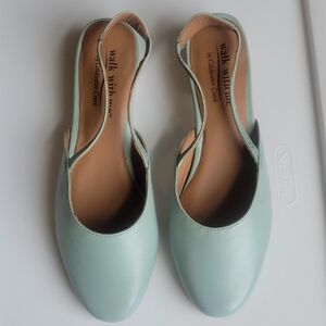 Coldwater Creek Light Green Slingback Heels